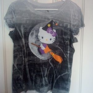 Halloween Hello Kitty tee